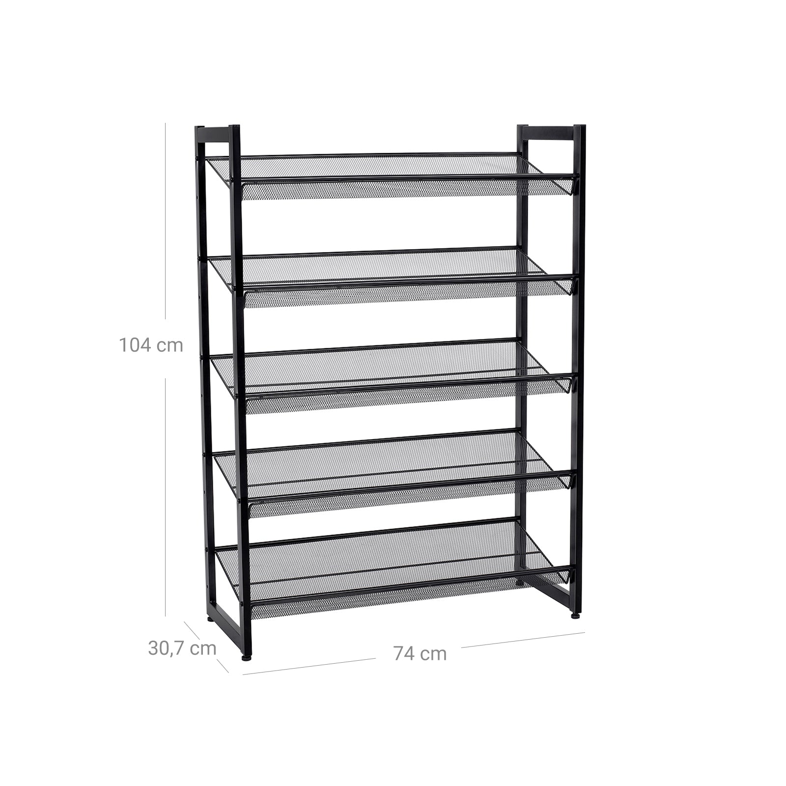Flat Angled Shoe Rack - image 7