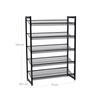 Flat Angled Shoe Rack - image 7