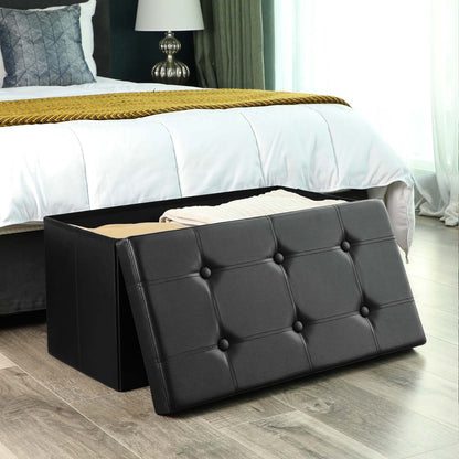 Folding Pouffe Ottoman - image 4