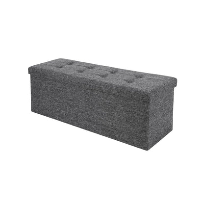 Folding Storage Ottoman - image 9