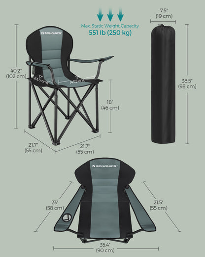 Folding Camping Chair with Cup Holder - image 27