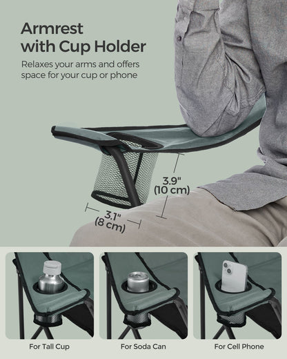 Folding Camping Chair with Cup Holder - image 28