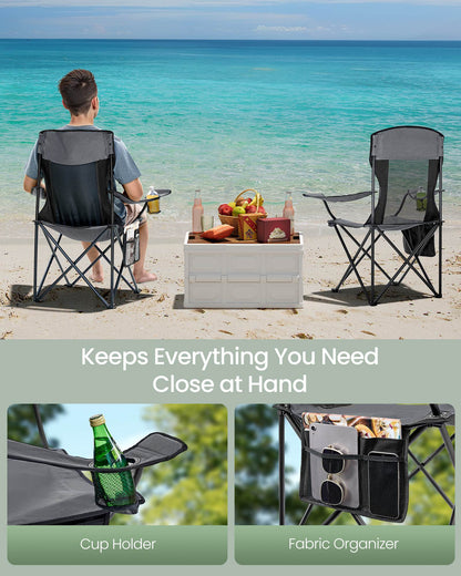 Camping Chairs Set of 2