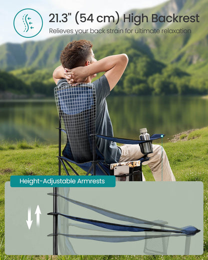 Foldable Sports Chairs Set of 2 - HWLEXTRA 