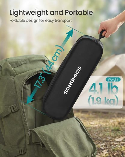 Lightweight folding camping chair with steel frame - image 5