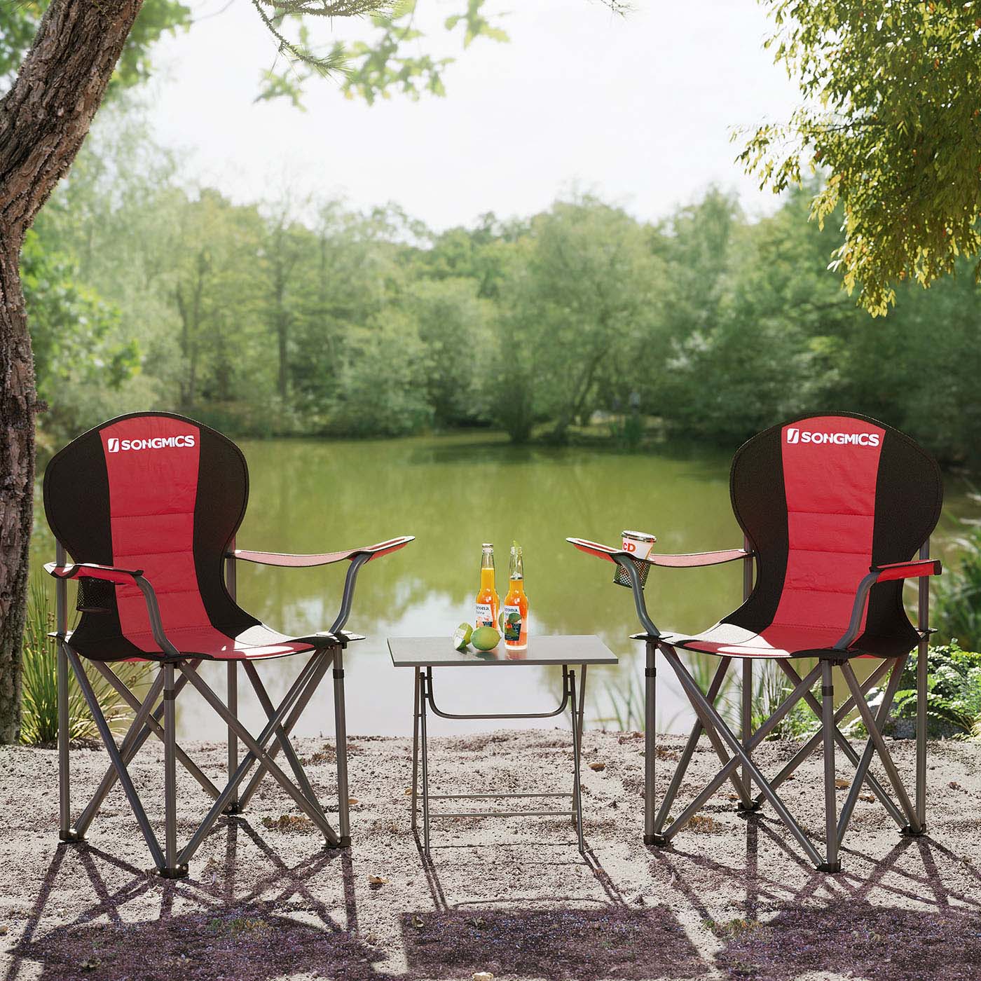 Folding Camping Chair with Cup Holder - image 3