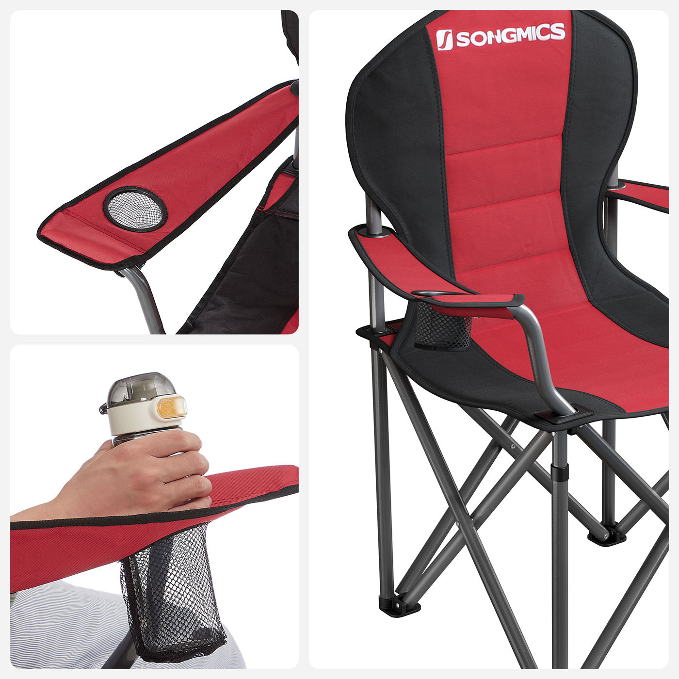 Folding Camping Chair with Cup Holder - image 5