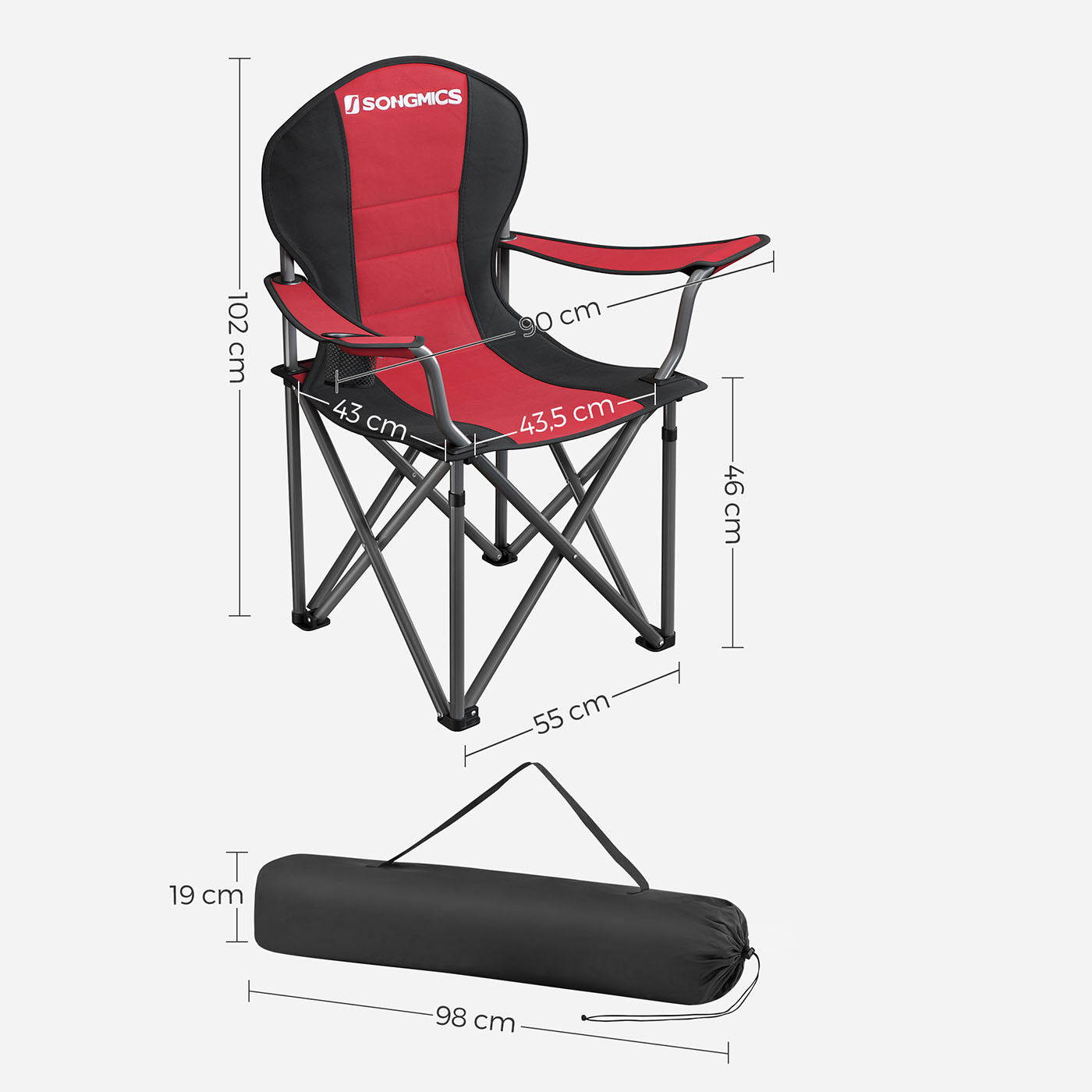 Folding Camping Chair with Cup Holder - image 8