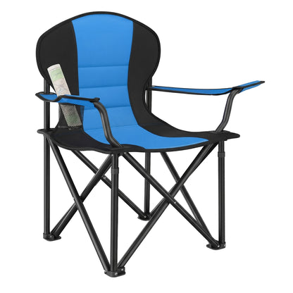 Camping Chair, Folding Outdoor Chair with Padded Seat, Cup Holder - image 14