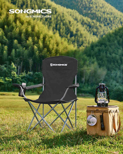 Set of 2 Folding Camping Chairs - image 2