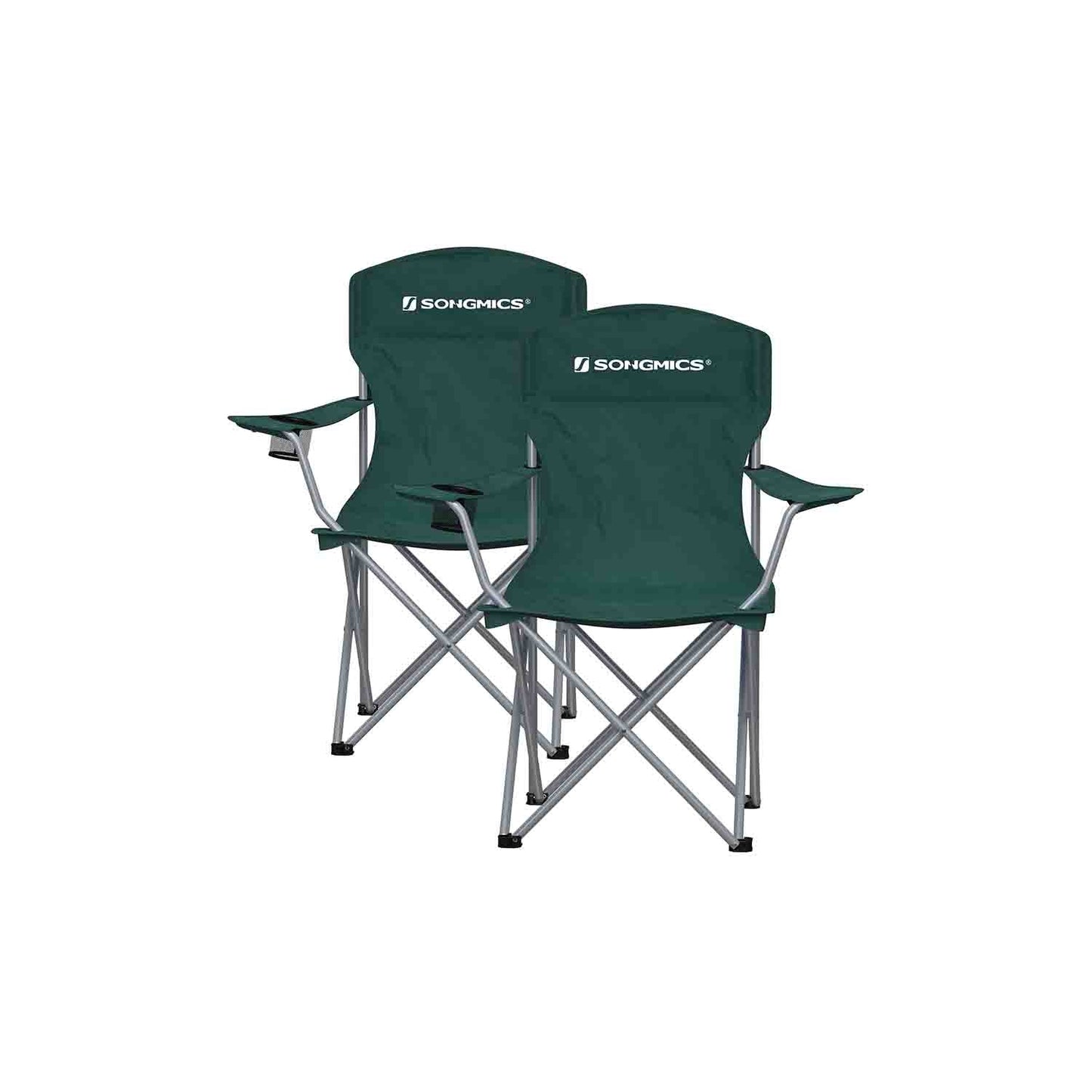 Set of 2 Folding Camping Chairs - image 17