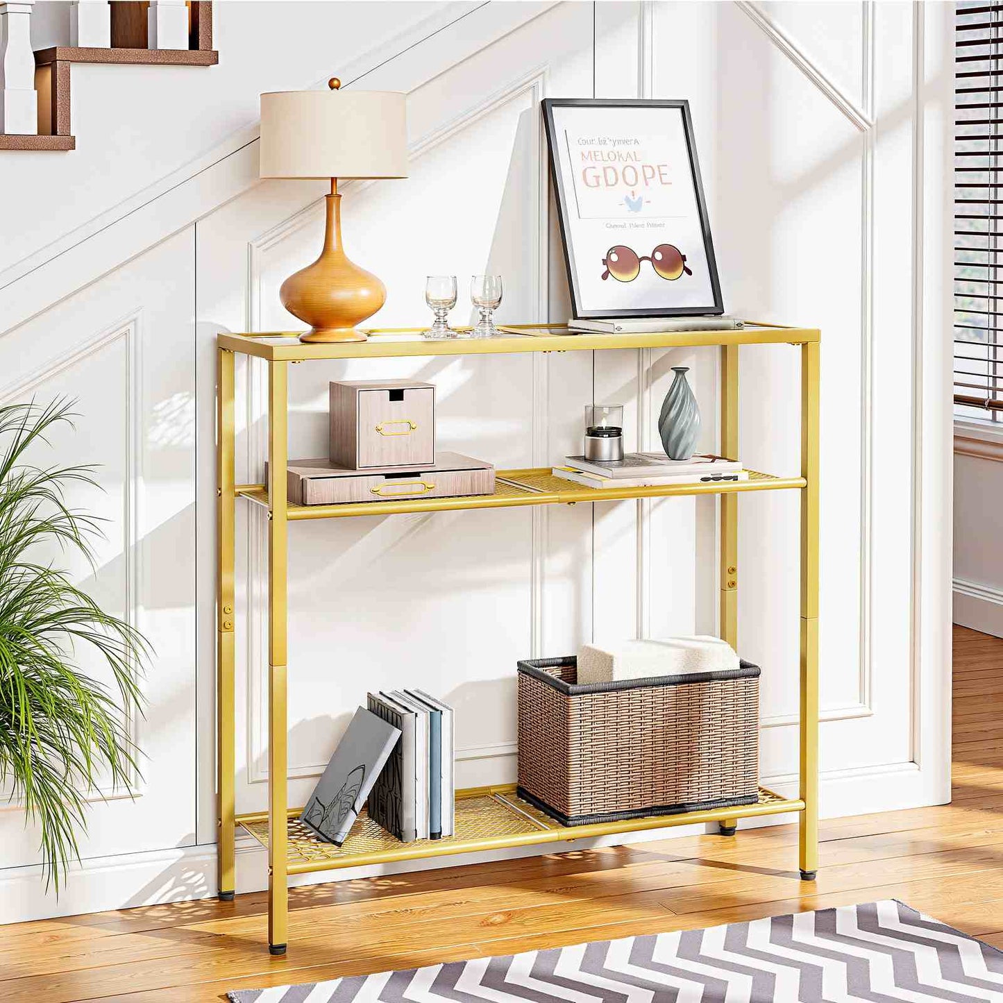 Console Table - gold