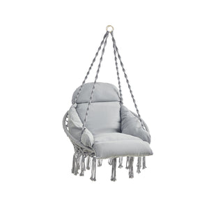 Hammock Chair with Large, Thick Cushion