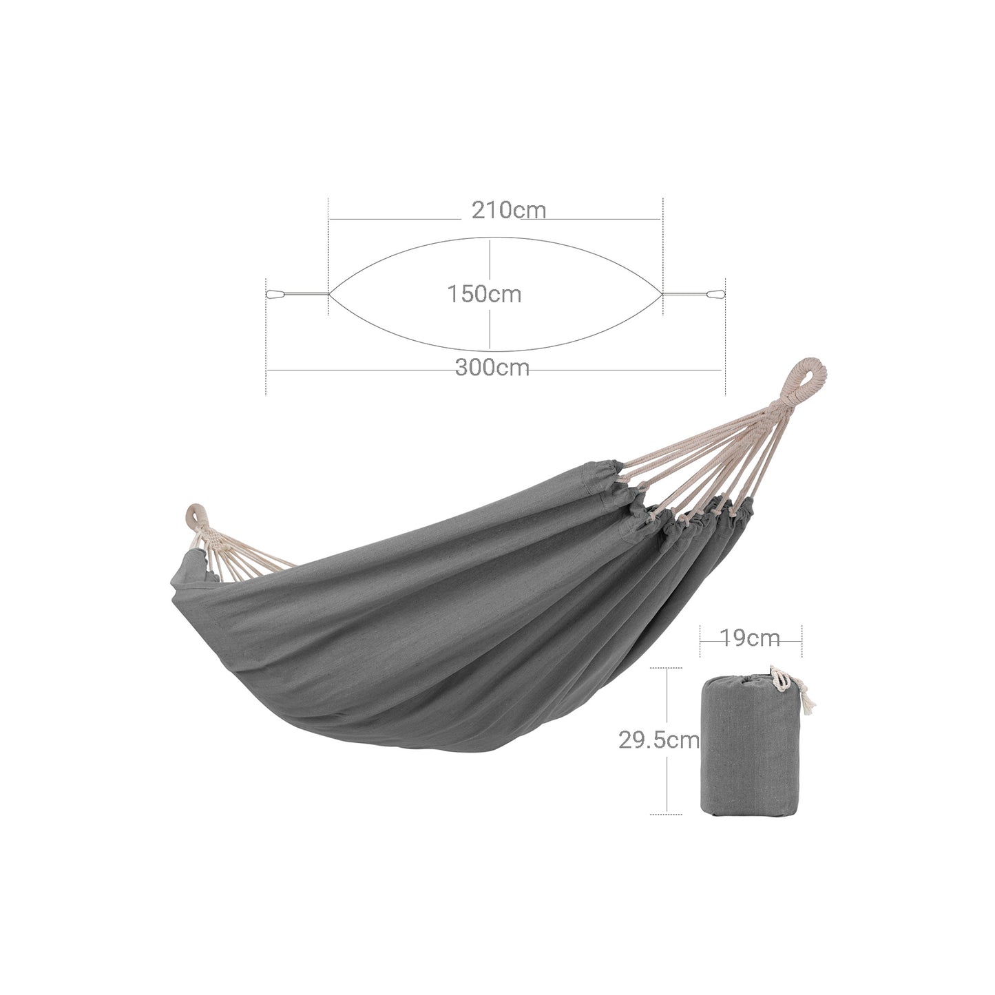 Hammock 210 x 150 cm - image 7