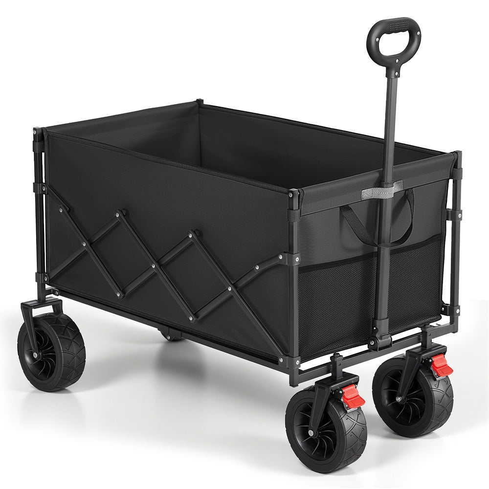 Foldable Camping Trolley with 4 Reinforced Wheels - image 37