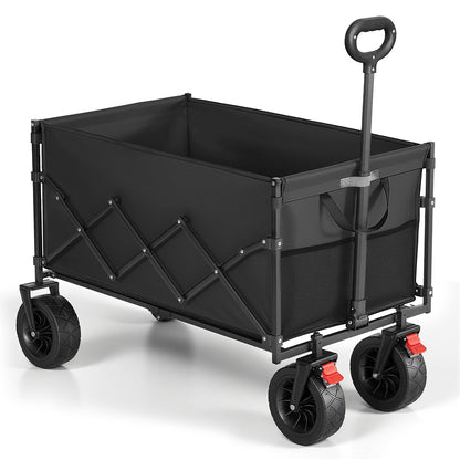 Foldable Camping Trolley with 4 Reinforced Wheels - image 36