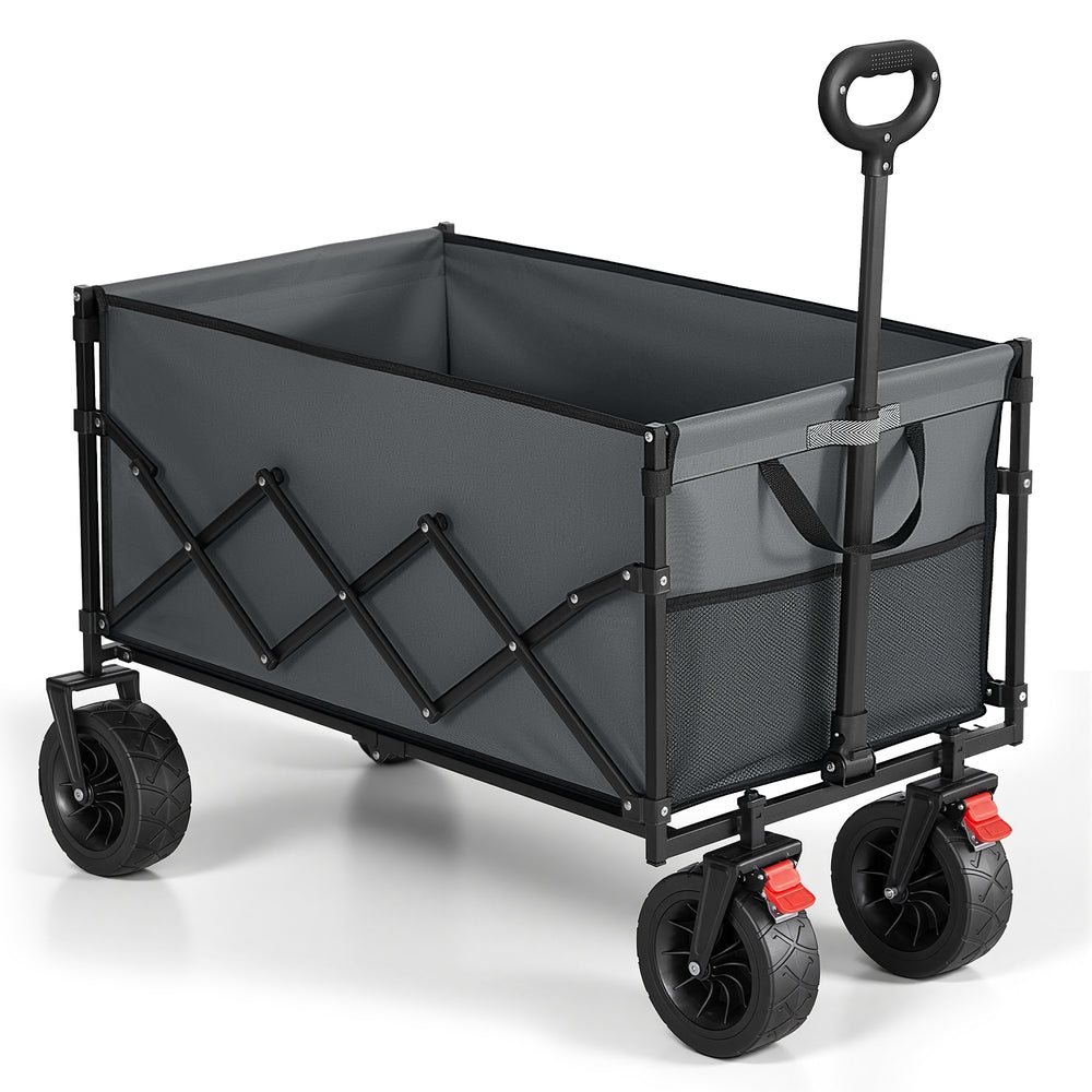 Foldable Camping Trolley with 4 Reinforced Wheels - image 46