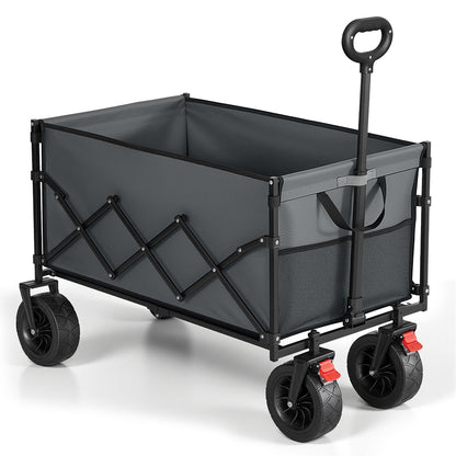 Foldable Camping Trolley with 4 Reinforced Wheels - image 45