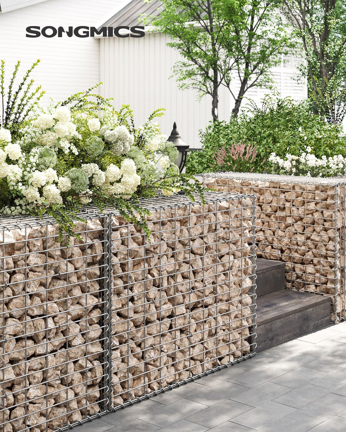 Meshed Stone Wire 100 x 80 x 30 cm - image 39