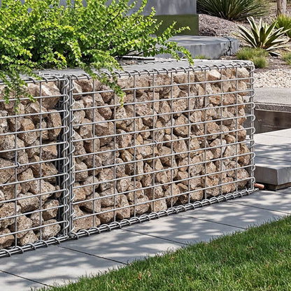 Gabion, metal gabion with mesh 100 x 50 x 30 cm, single pack - image 16