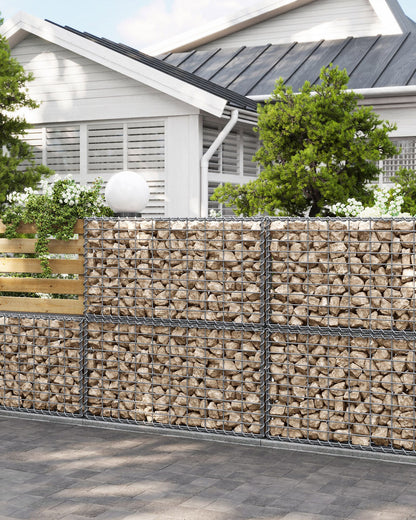 Gabion Basket Garden Fence 100 x 50 x 50 cm - image 53