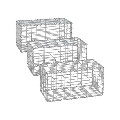 Gabion Basket Garden Fence 100 x 50 x 50 cm - image 19