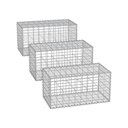 Gabion Basket Garden Fence 100 x 50 x 50 cm - image 20