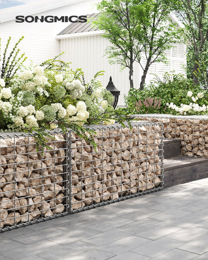 Gabion Basket Garden Fence 100 x 50 x 50 cm - image 21