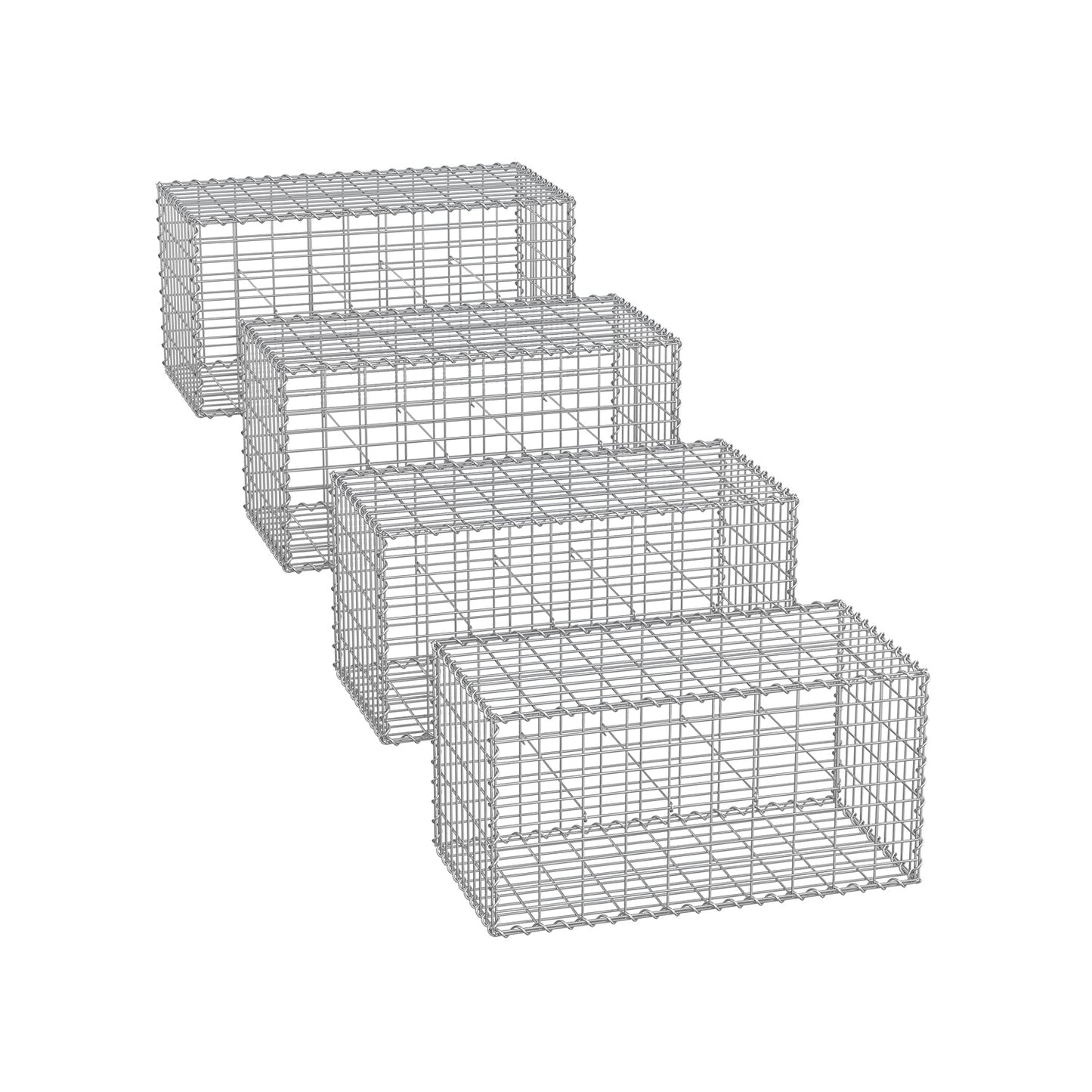 Gabion Basket Garden Fence 100 x 50 x 50 cm - image 10