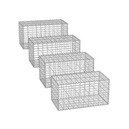 Gabion Basket Garden Fence 100 x 50 x 50 cm - image 10