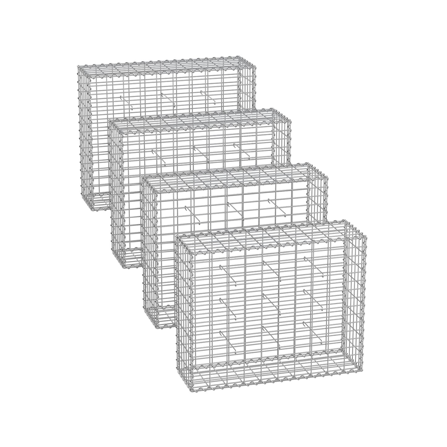 Meshed Stone Wire 100 x 80 x 30 cm - image 11