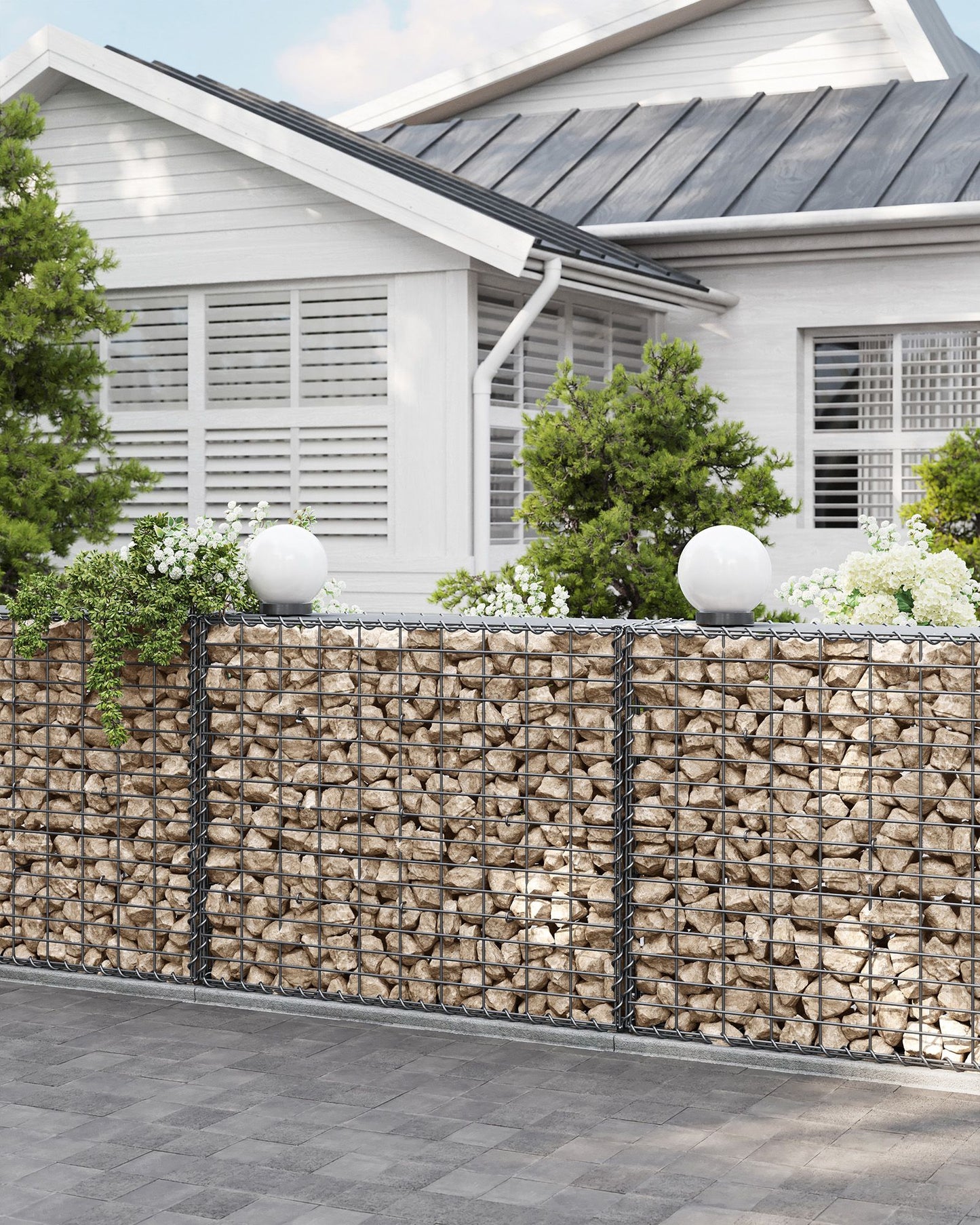Meshed Stone Wire 100 x 80 x 30 cm - image 35