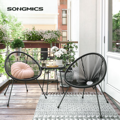 3 Pieces Acapulco Chairs Set - image 2