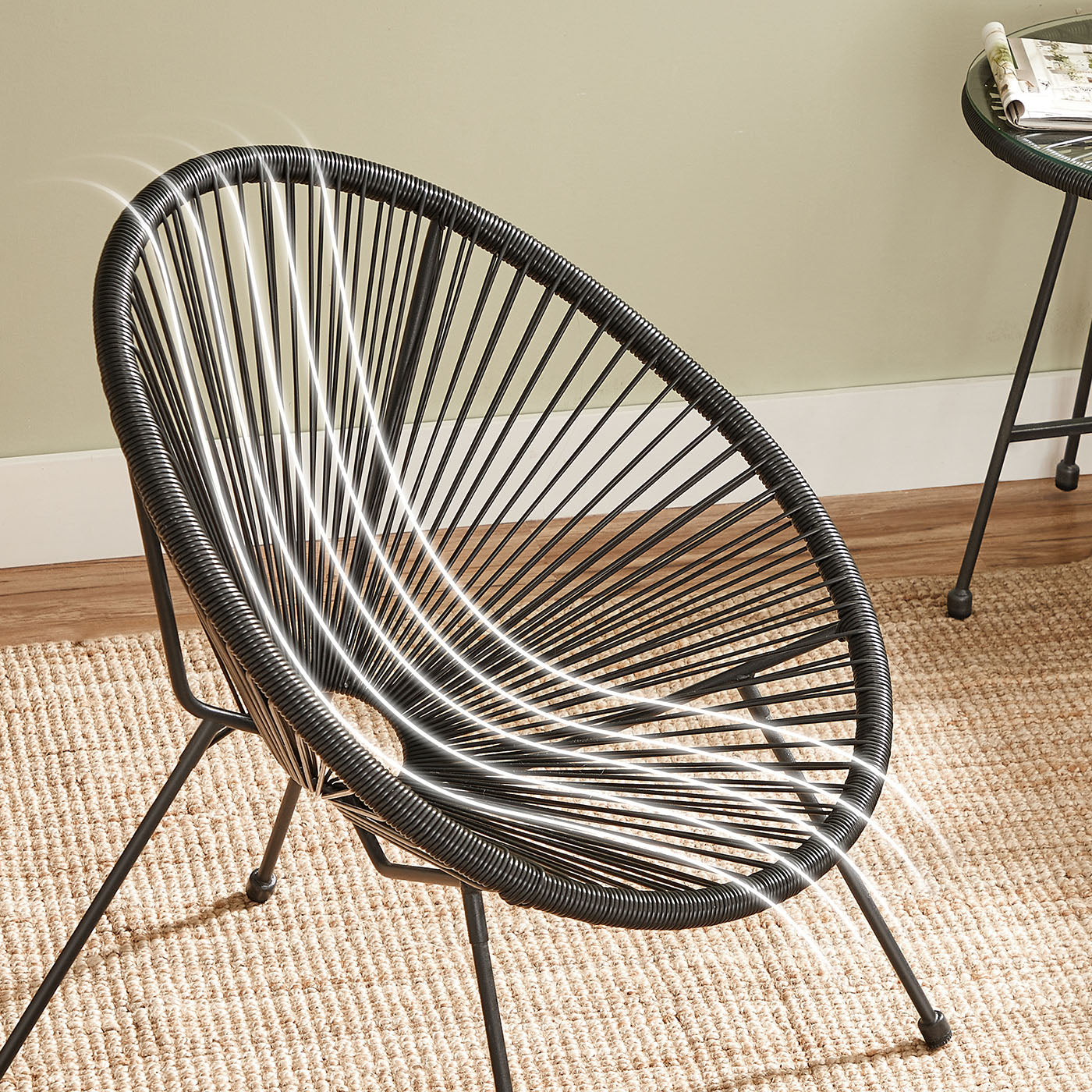 3 Pieces Acapulco Chairs Set - image 5