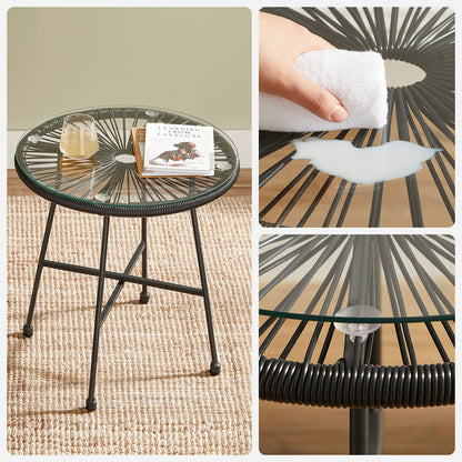 3 Pieces Acapulco Chairs Set - image 7