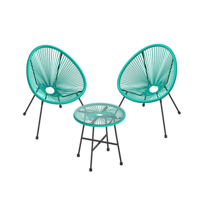 Set of 3 Acapulco Chair with Table - image 2