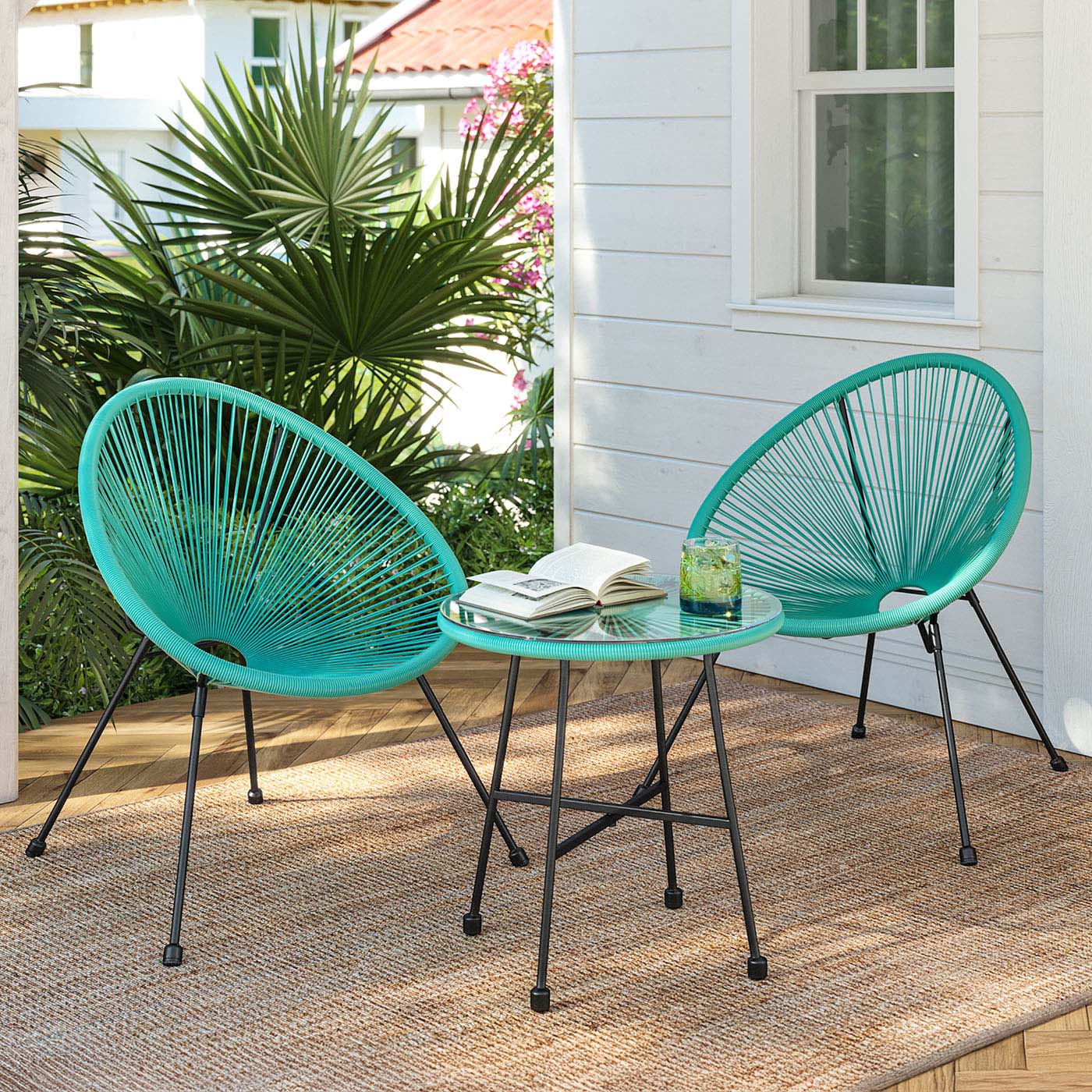 Set of 3 Acapulco Chair with Table - image 3