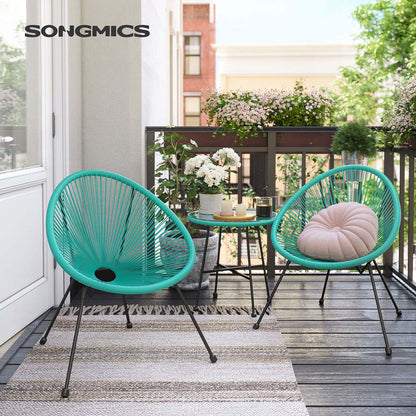 Set of 3 Acapulco Chair with Table - image 4