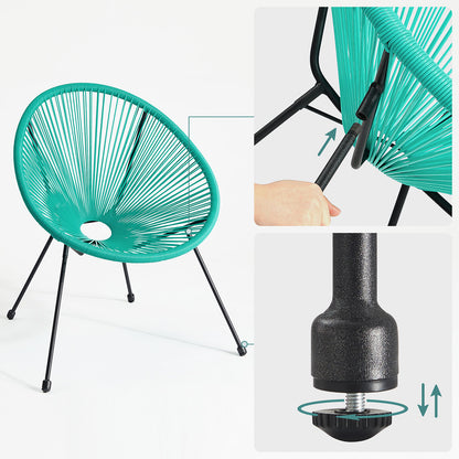Set of 3 Acapulco Chair with Table - image 6