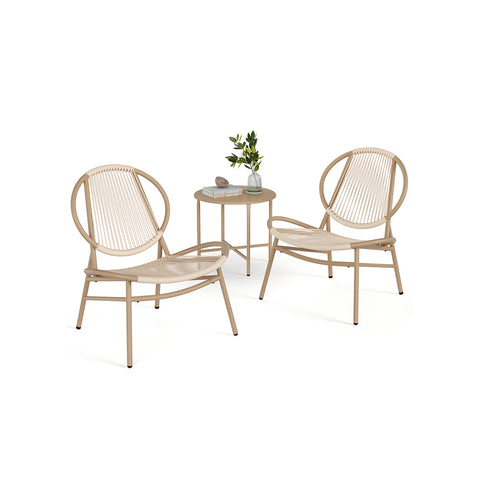 Patio Furniture Set 3 Pieces, Garden Bistro Set