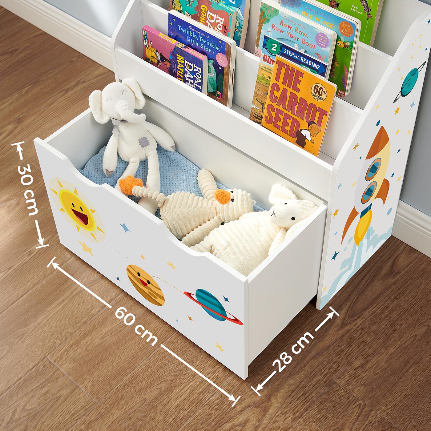 Toy Organiser with Wheels - image 5