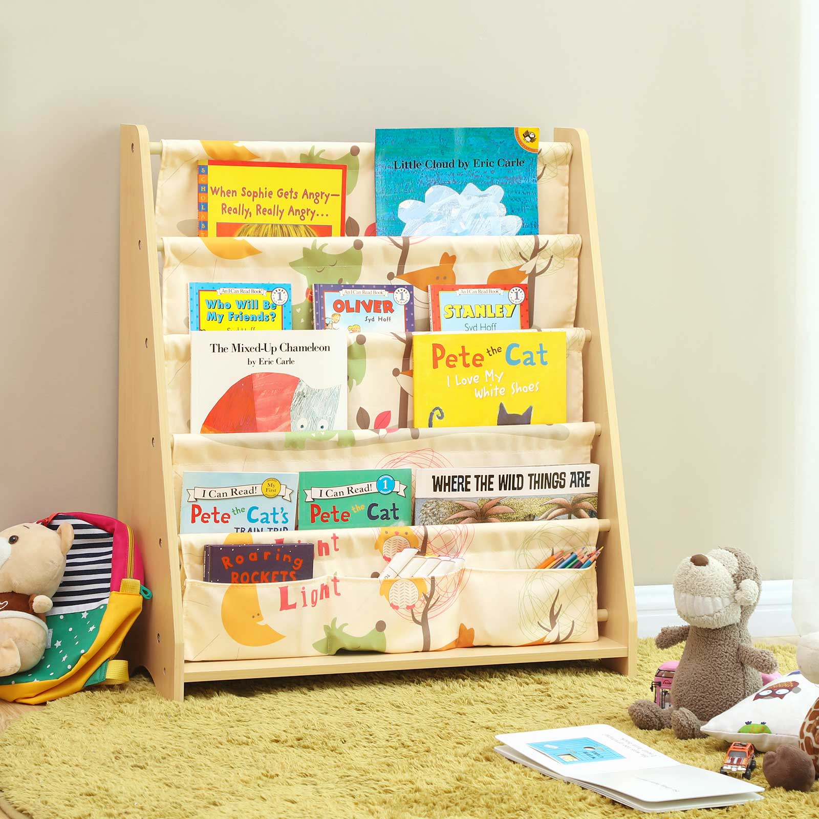 Fabric Children Bookcase - image 3