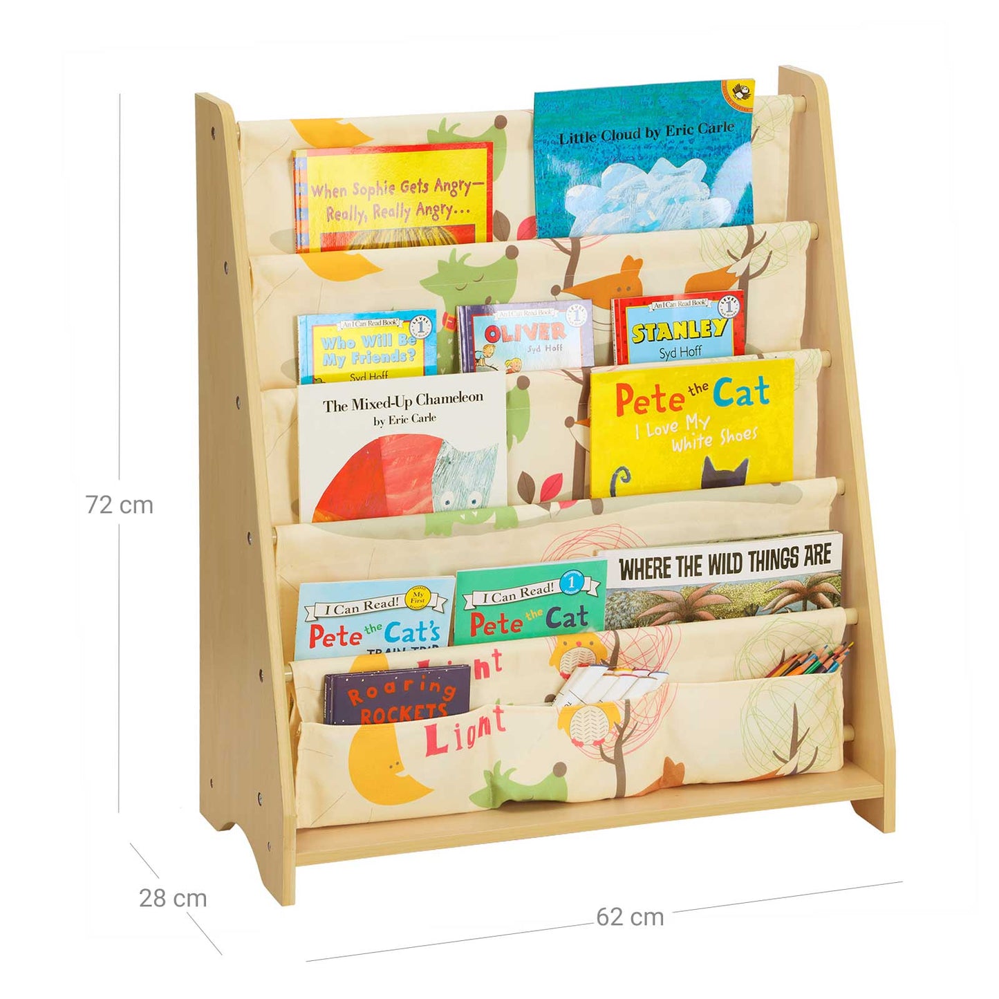 Fabric Children Bookcase - image 7