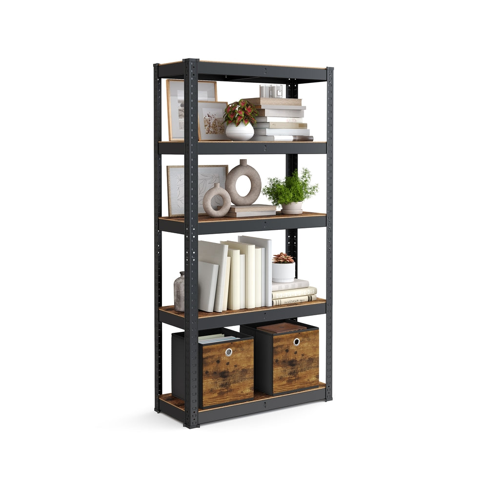 Set of 2 Silver Garage Shelving - image 31