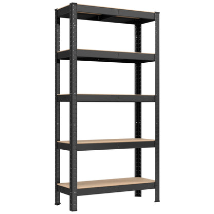 Set of 2 Silver Garage Shelving - image 10