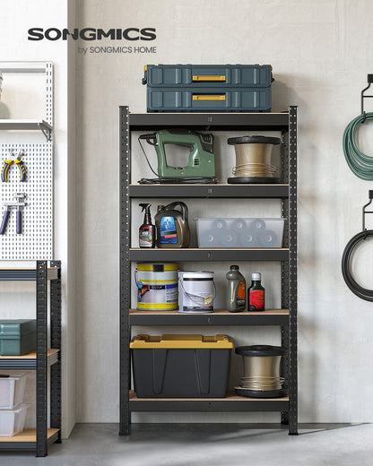 Set of 2 Silver Garage Shelving - image 12