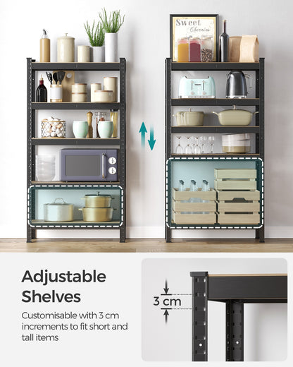 Set of 2 Silver Garage Shelving - image 14
