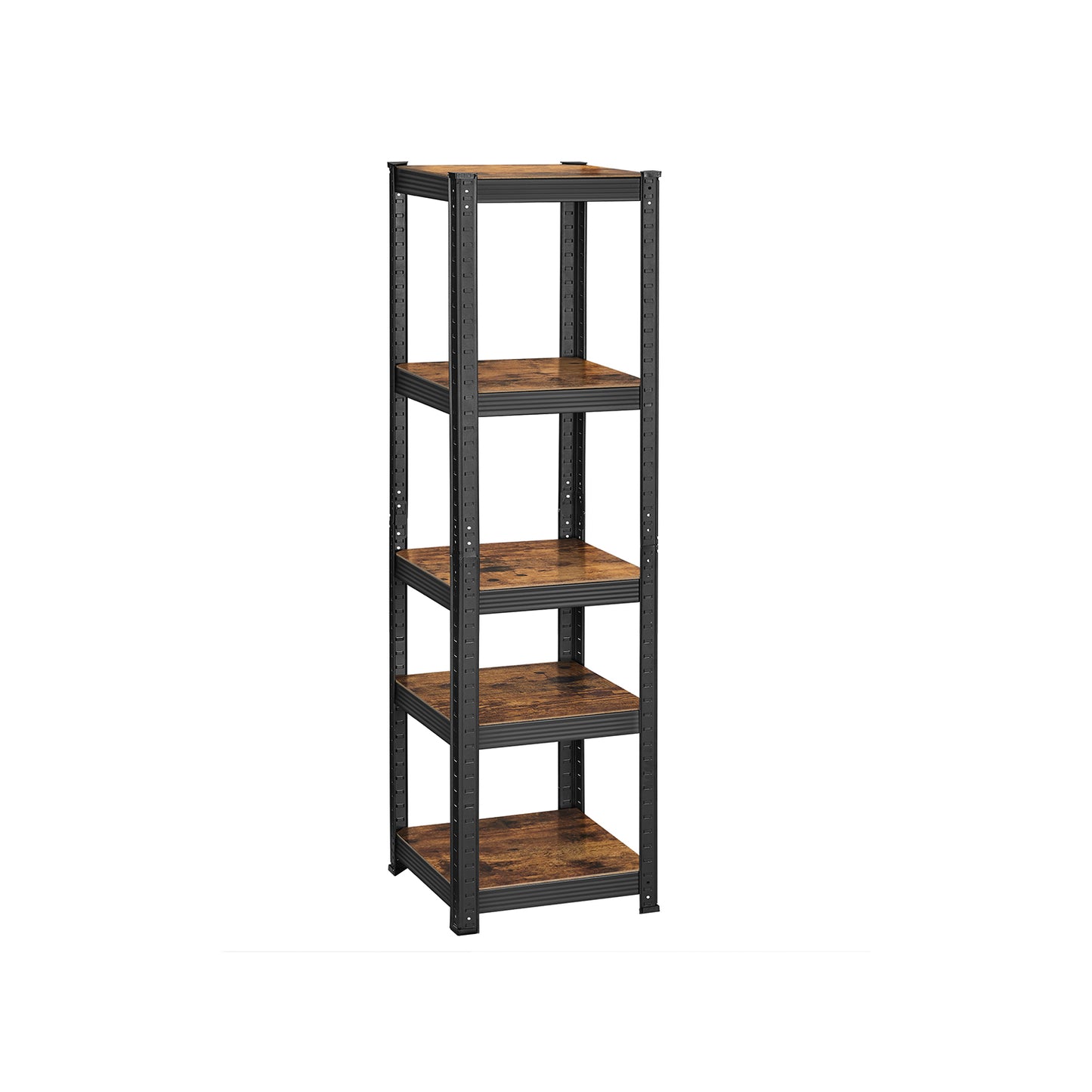 5-Tier Steel Shelving Unit,bookshelf 37 x 37 x 150 cm - image 2