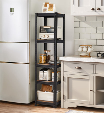 5-Tier Steel Shelving Unit,bookshelf 37 x 37 x 150 cm - image 6