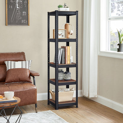 5-Tier Steel Shelving Unit,bookshelf 37 x 37 x 150 cm - image 15